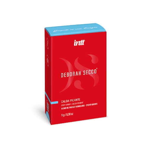 Calda de Massagem Sensorial Déborah Secco 11g Intt – Frutas Vermelhas