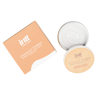Coconut Cream Intt – Manteiga Hidratante Corporal e Pélvica Aroma de Coco 90g