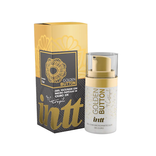 Golden Button by Castropil - Gel Estimulante Clitoriano | Foca e Vibra - Intt Cosméticos