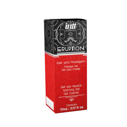Eruption Intt Gel de Massagem com Efeito Aquecimento 17ml