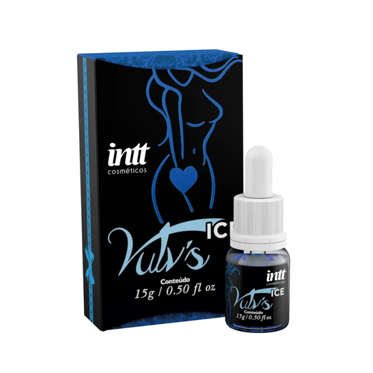 Vulvs Ice | Excitante Gel Íntimo Feminino Efeito Gelado Beijável Comestível – Intt Cosméticos