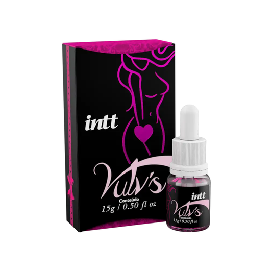 Vulv's | Gel Excitante Feminino 4 em 1 Efeito Quente Beijável – Intt Cosméticos