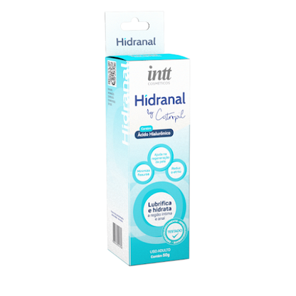 Hidranal Intt – Gel Lubrificante Anal Hidratante com Ácido Hialurônico 60g