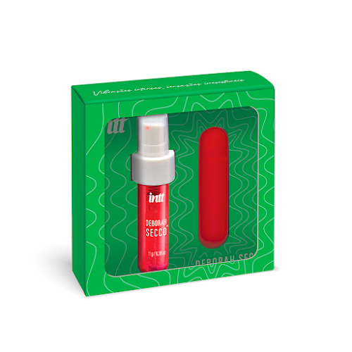 Kit de Bem-Estar e Massagem Déborah Secco Intt – Massageador e Gel Sensorial