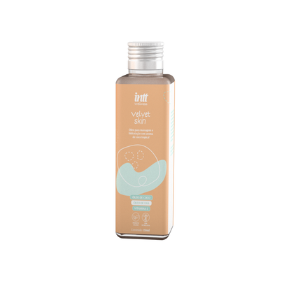 Óleo Velvet Skin Intt 130ml – Massagem Corporal com Toque Aveludado e Coco Tropical