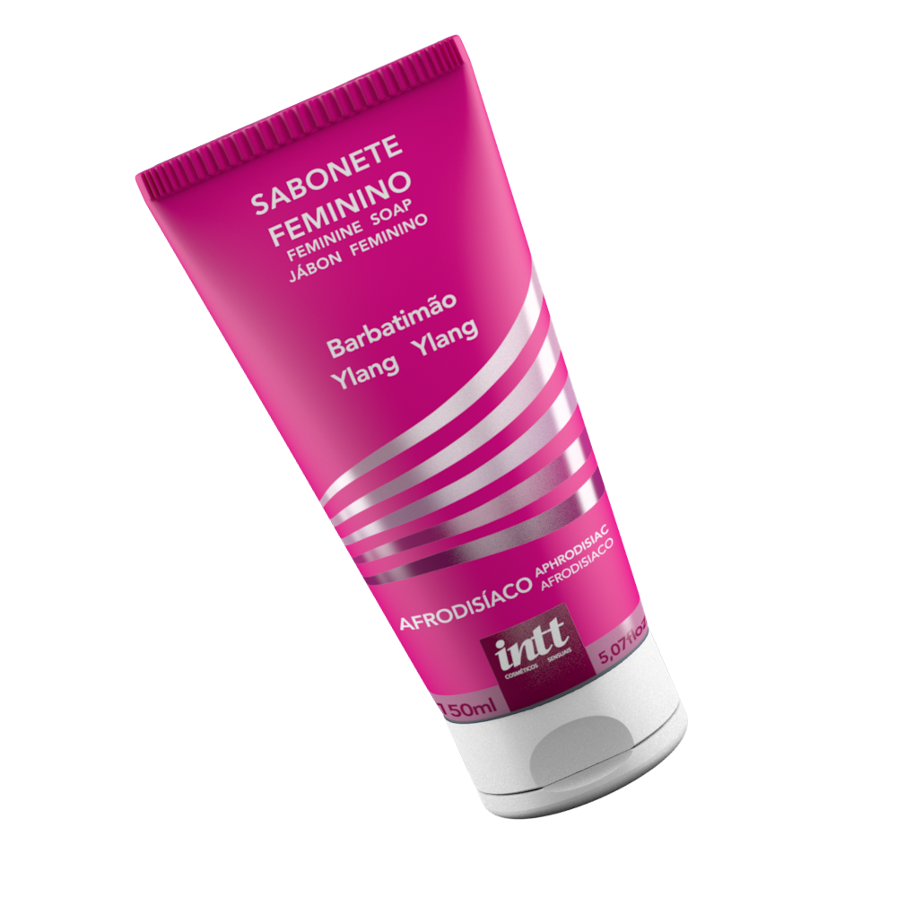Sabonete Íntimo Feminino Barbatimão e Ylang Ylang Intt 150ml