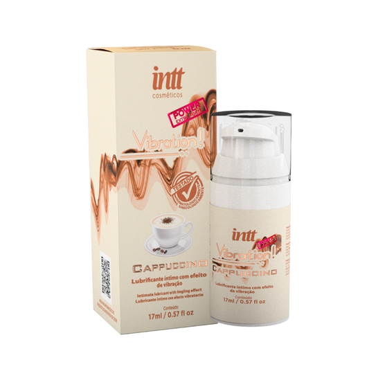 Vibration Power Capuccino - Gel Vibratório Estimulante Comestível - Intt Cosméticos