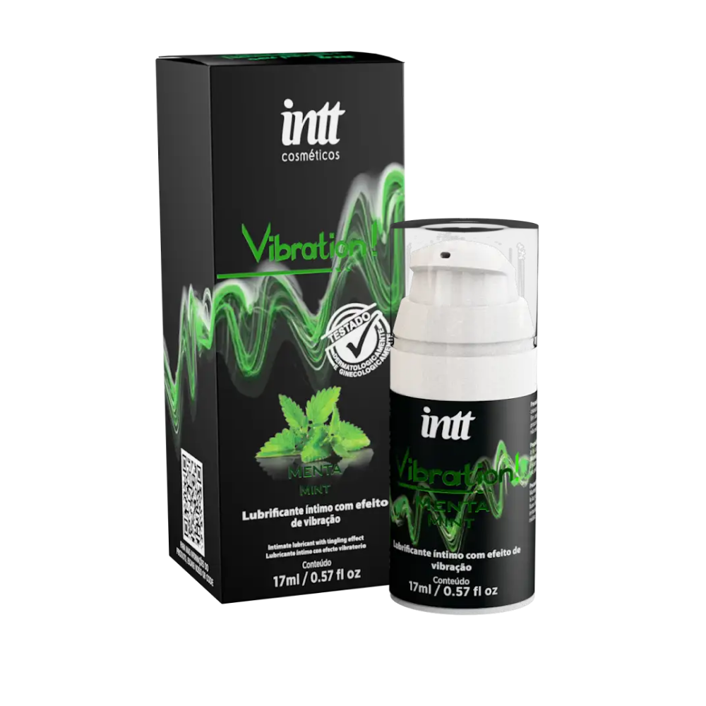 Vibration Menta Intt 17ml – Gel Beijável com Efeito Vibratório Ice