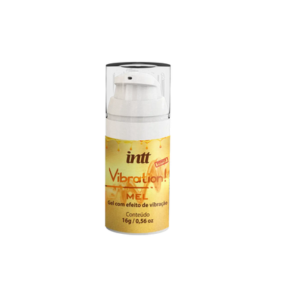 Vibration Power Mel - Gel Estimulante Vibratório Sabor Mel Comestível - Intt Cosméticos