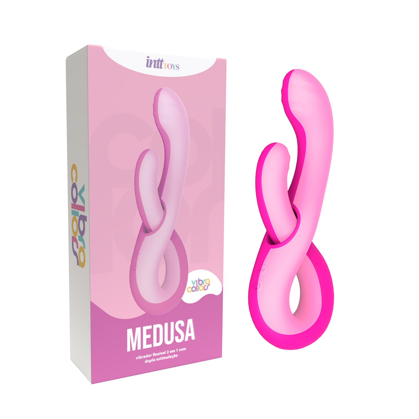 Massageador Dual Focus Medusa – Tecnologia Anatômica Flexível